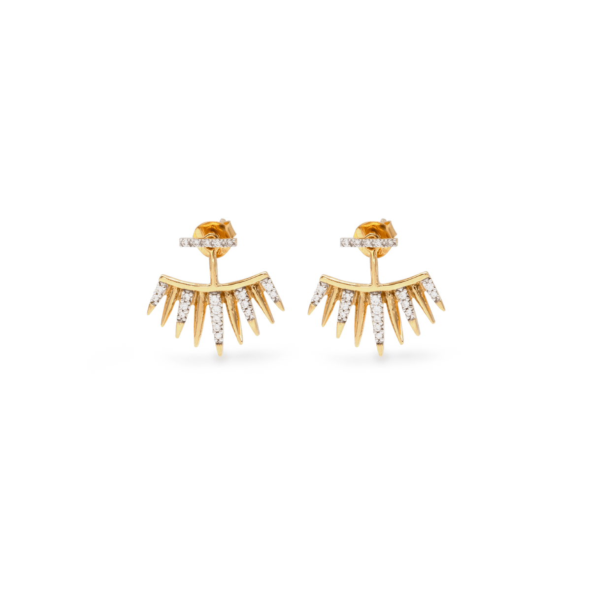 Earrings Austin – Spike Vermeil 18K | Assaya Jewelry – Assaya Jewelry ...
